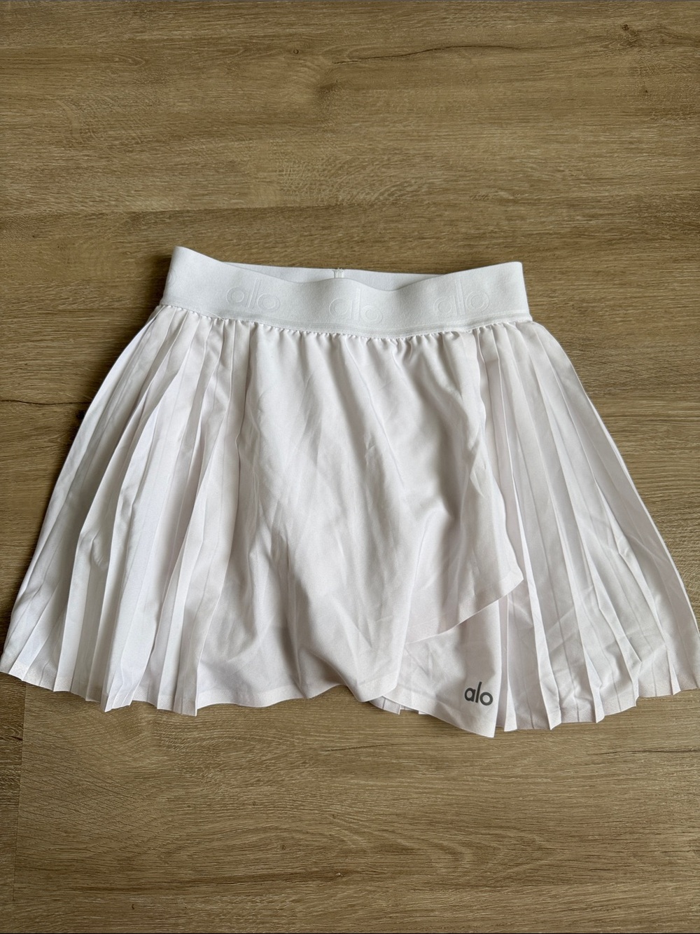 ALO pleated tennis skirt